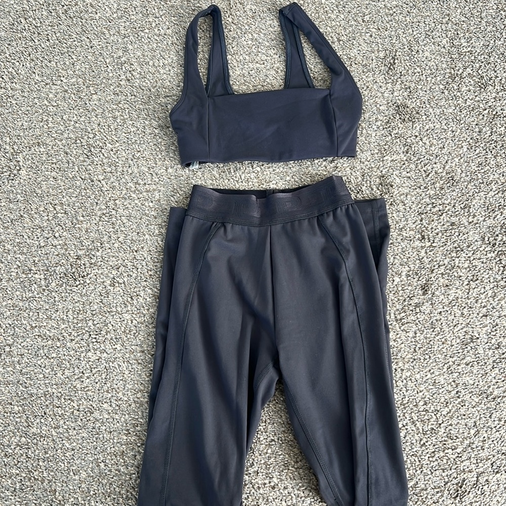 VS PINK Leggings and Sports Bra Set